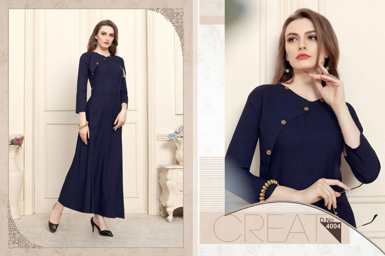 Pulpee Vol-6 Kajri Rayon Kurti Manufacturer Surat Pulpee Vol-6 Kajri Rayon Kurti Manufacturer Surat